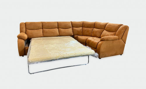 Угловой диван-кровать Орион оранжевый фото 2