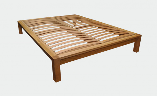 Кровать BAUHAUS с деревянным основанием 1400 х 2000 мм. фото 2