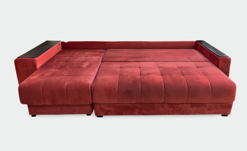 Угловой диван-кровать Прадо левый терракотовый фото 2