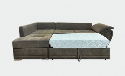 Угловой диван-кровать Айден коричневый фото 2