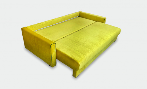 Прямой диван-кровать Бали 3 желтый фото 2