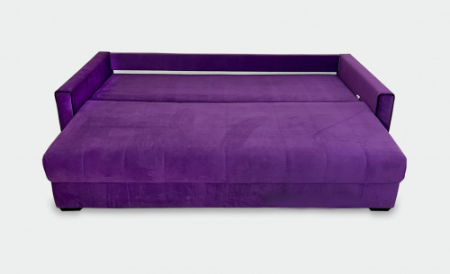 Прямой диван-кровать Бали 3 фиолетовый фото 2