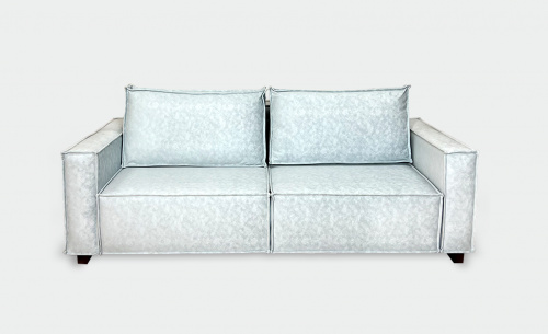 Прямой диван-кровать Ральф голубой